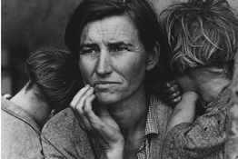 Steve Aves looks at the story behind Dorothea Lange's iconic image 'Migrant Mother'.