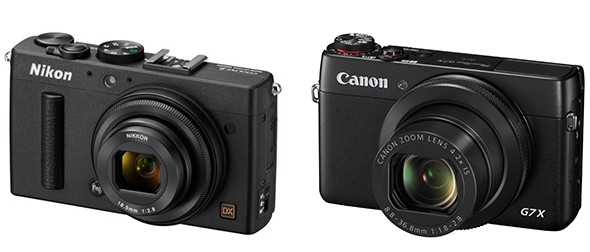 Nikon Coolpix A vs Canon PowerShot G7 X