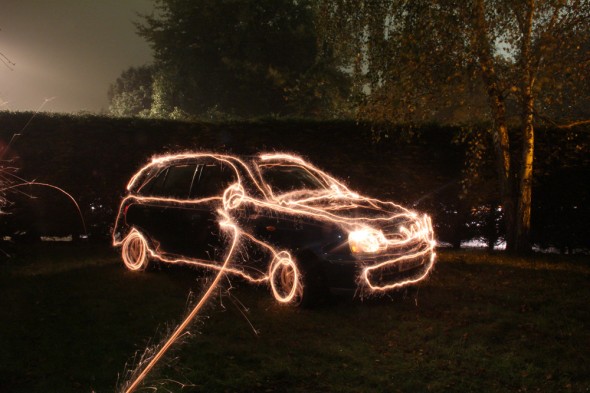 Painting with light and long exposures