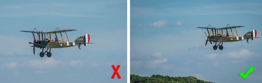 How to shoot an airshow