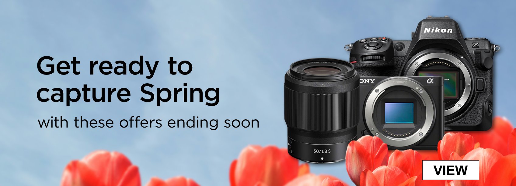 Get ready to capture Spring with these offers ending soon