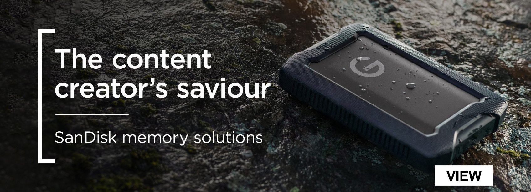 the content creator's savior. Sandisk memory solutions