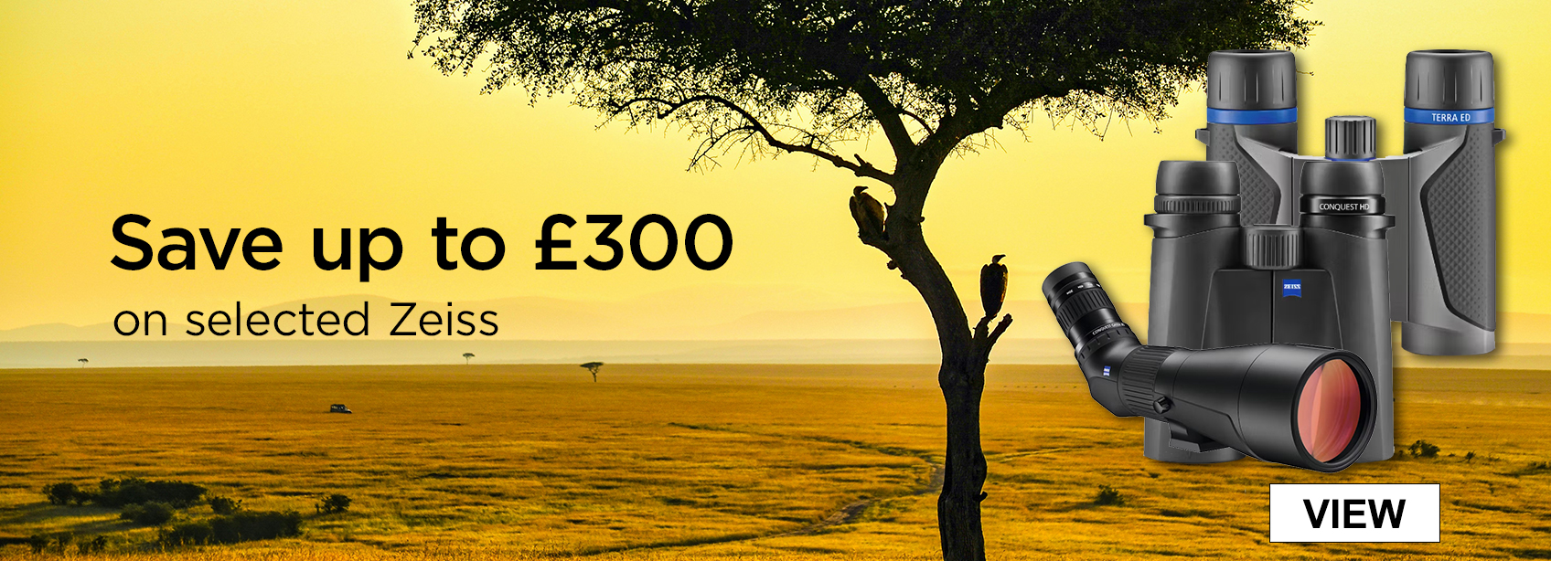 Save up to £300 on selected Zeiss Optics