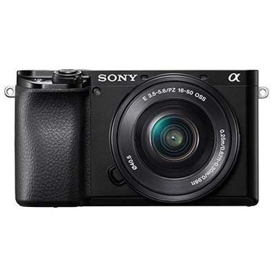 Sony A6100 Digital Camera with 16-50mm Power Zoom Lens - Black 