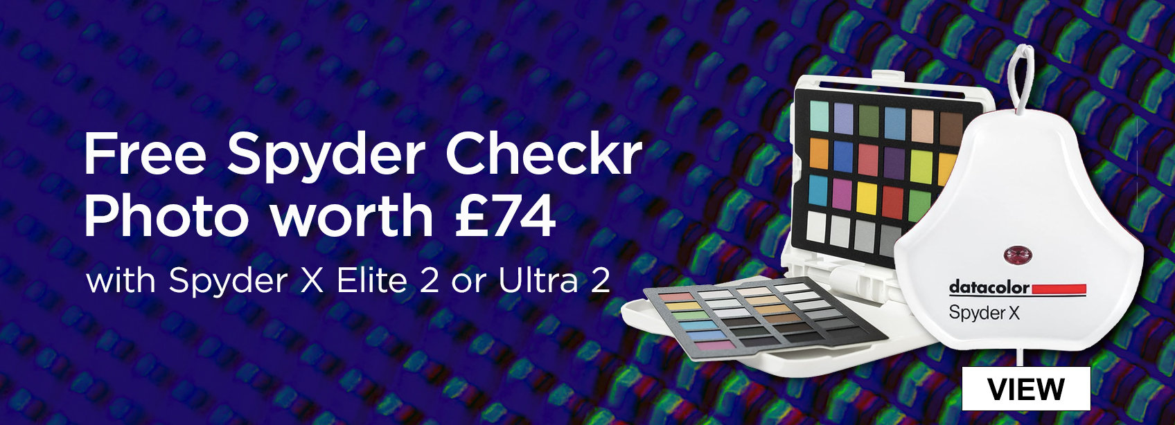 Free Spyder checkr photo worth £74, with Spyder X Elite 2 or Ultra 2